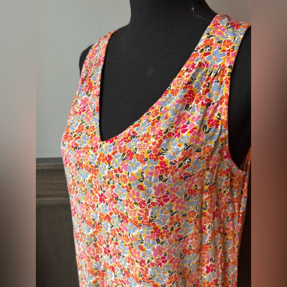 GAP Multicolor Floral light Airy Sun Dress Small EUc - Picture 2 of 8